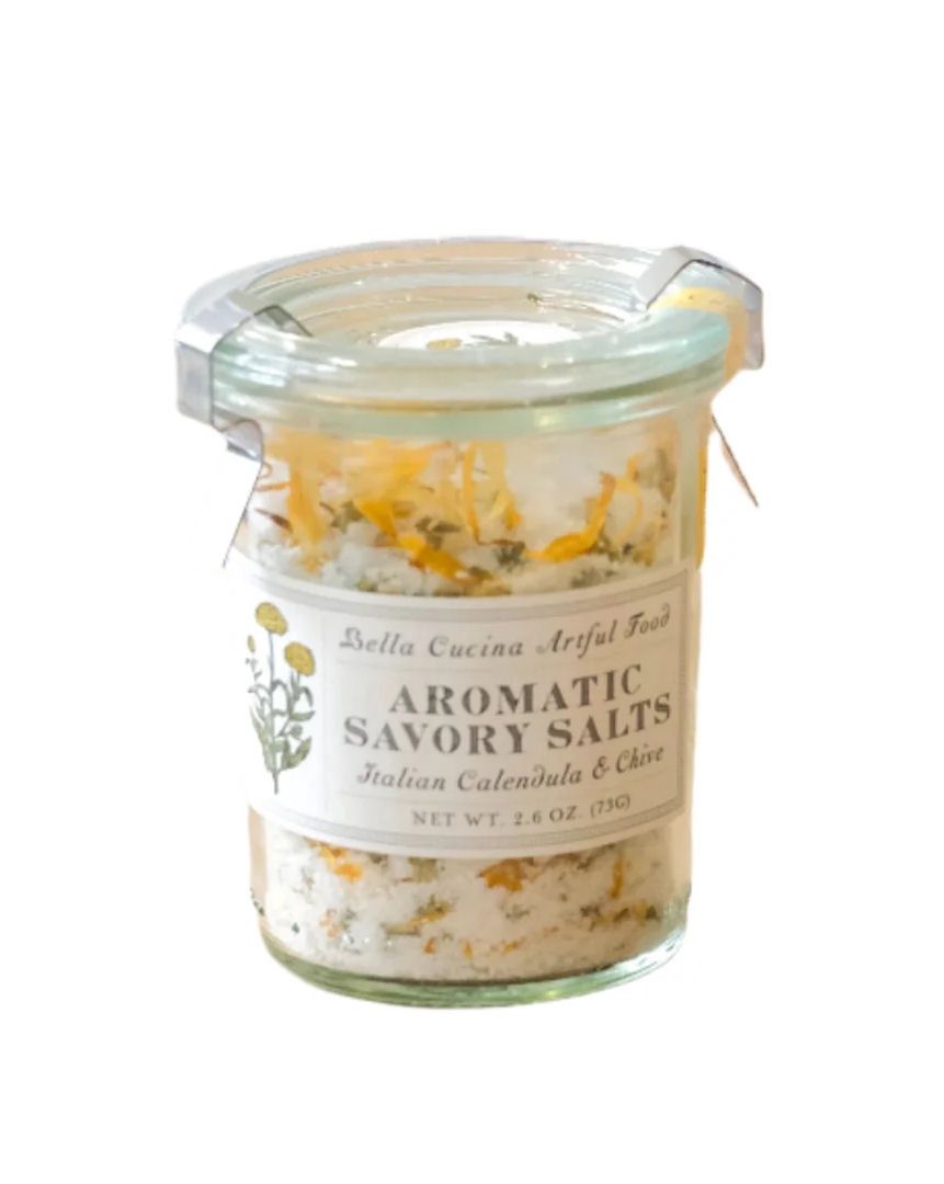 Italian Calendula And Chive Aromatic Savory Salts