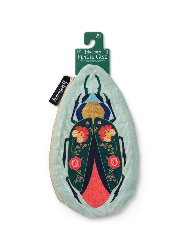 Beetle Pencil Zipper Case