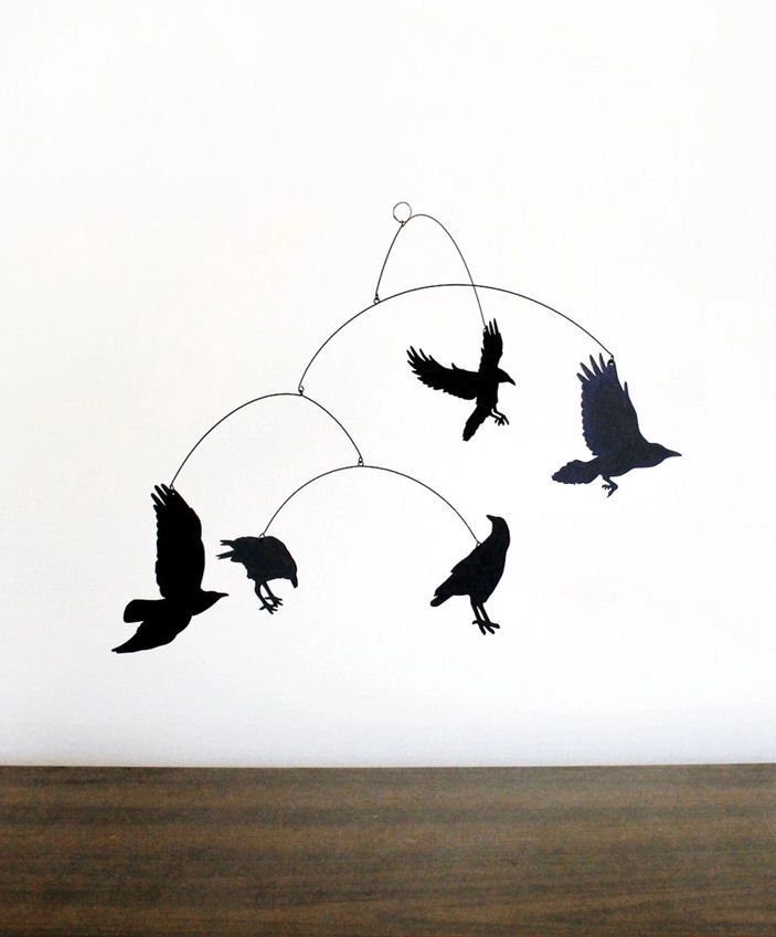 Raven Nevermore Hanging Mobile