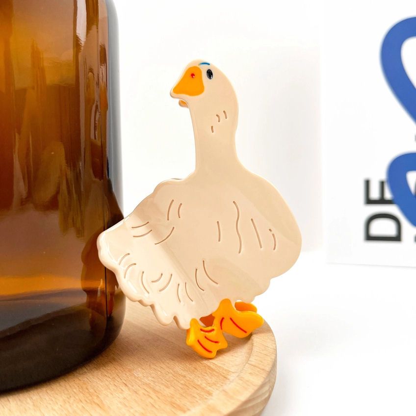 Cute Duck Hair Claw Clip