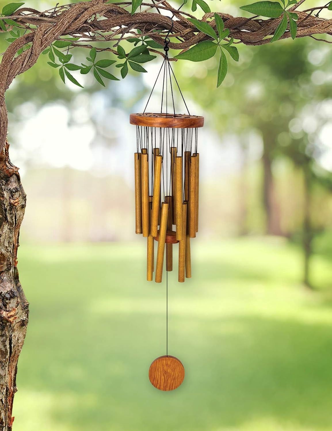 Circle Bamboo Wind Chime