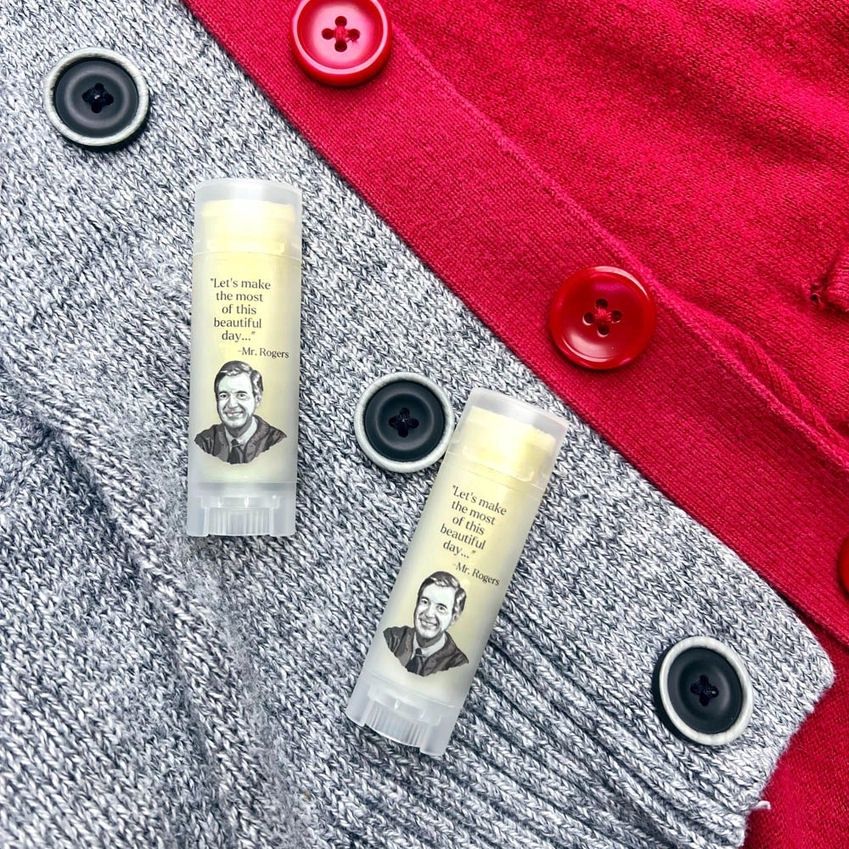 Mr. Rogers Banana Bread Scent Lip Balm