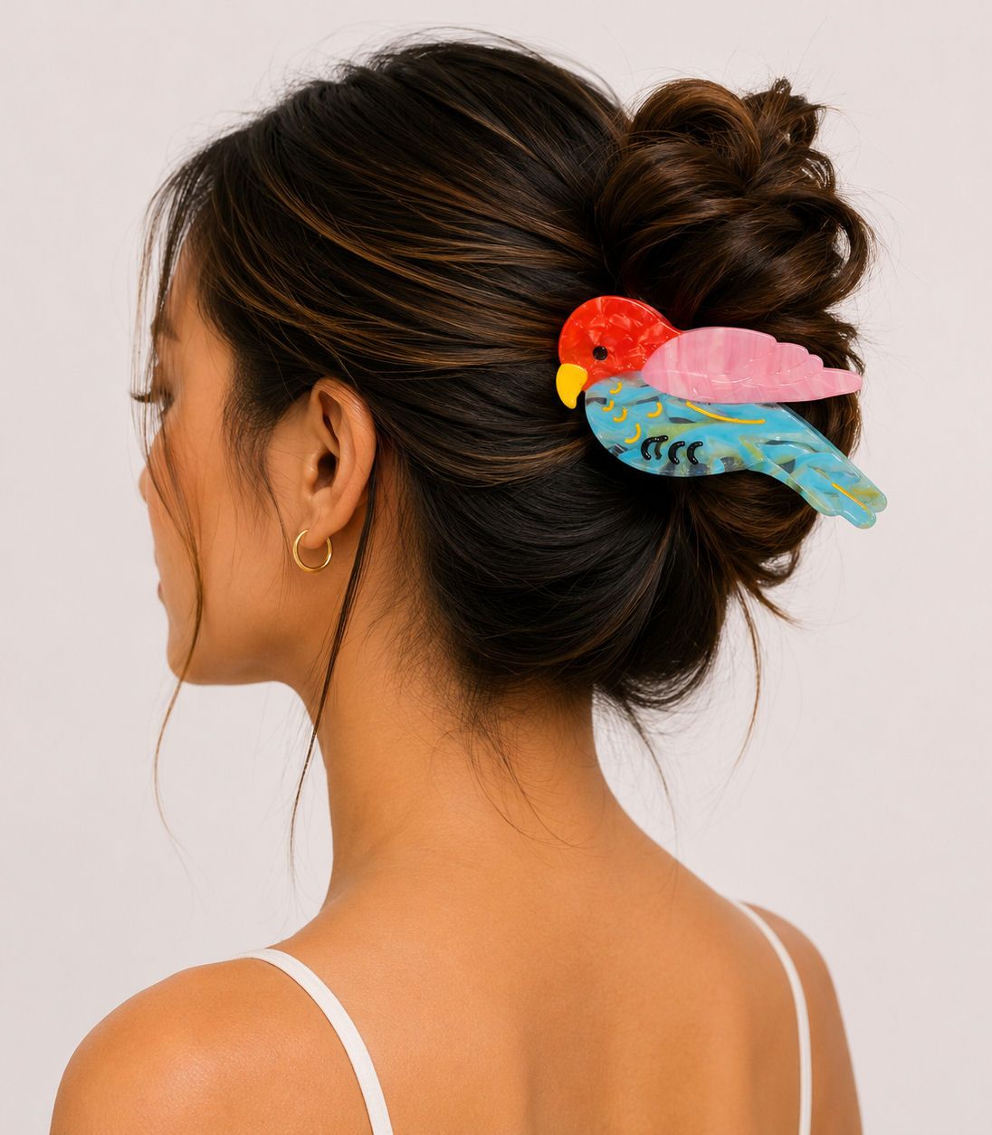 Parrot Hair Claw Clip