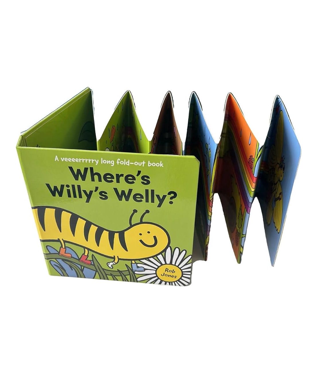 Where's Willy's Welly Hardcover Fold Out Book