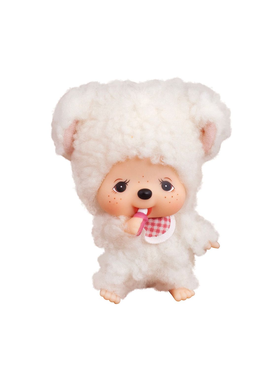 Monchhichi Friend Chamu Plush Keychain