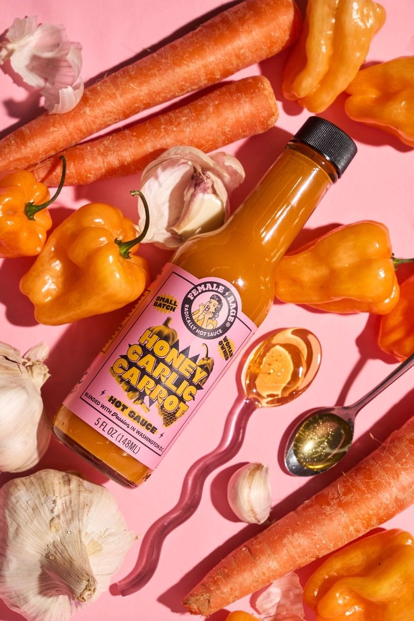 Honey Garlic Carrot Hot Sauce