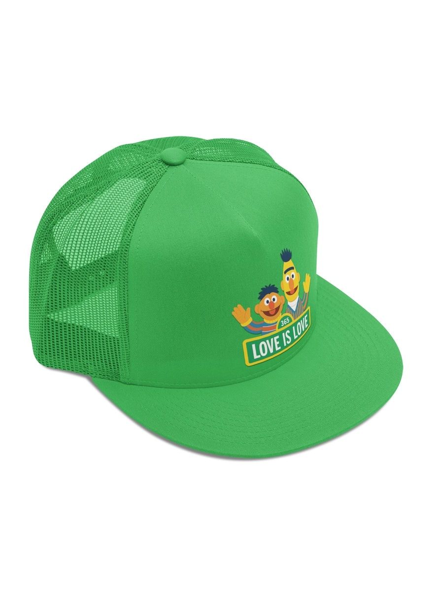 Love Is Love Bert And Ernie Muppets Hat Cap