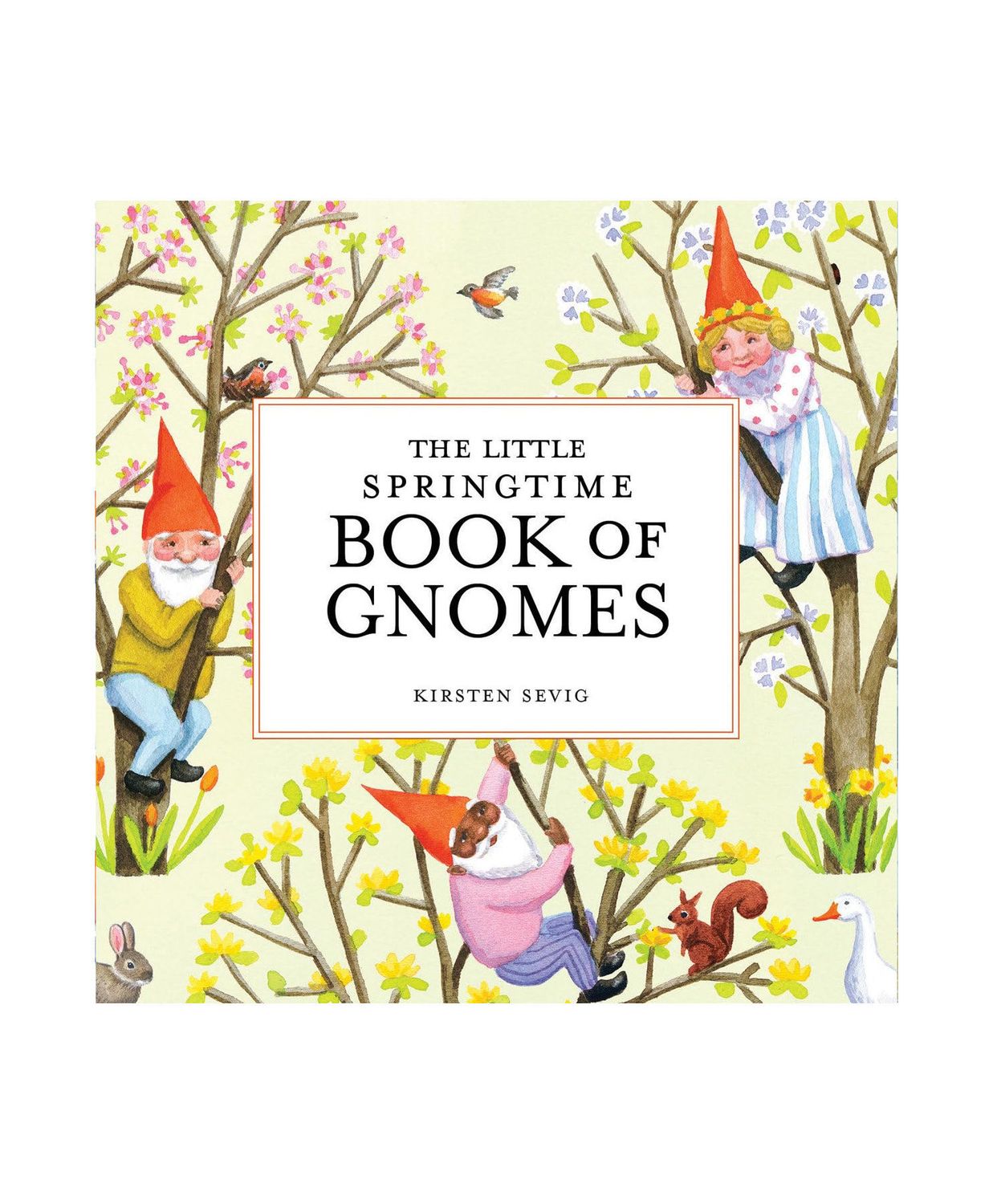 The Little Spring Book Of Gnomes Hardcover Book