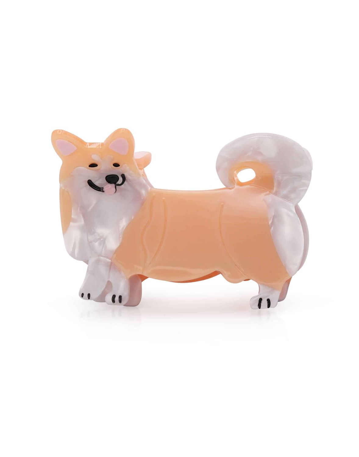 Corgi Hair Claw Clip
