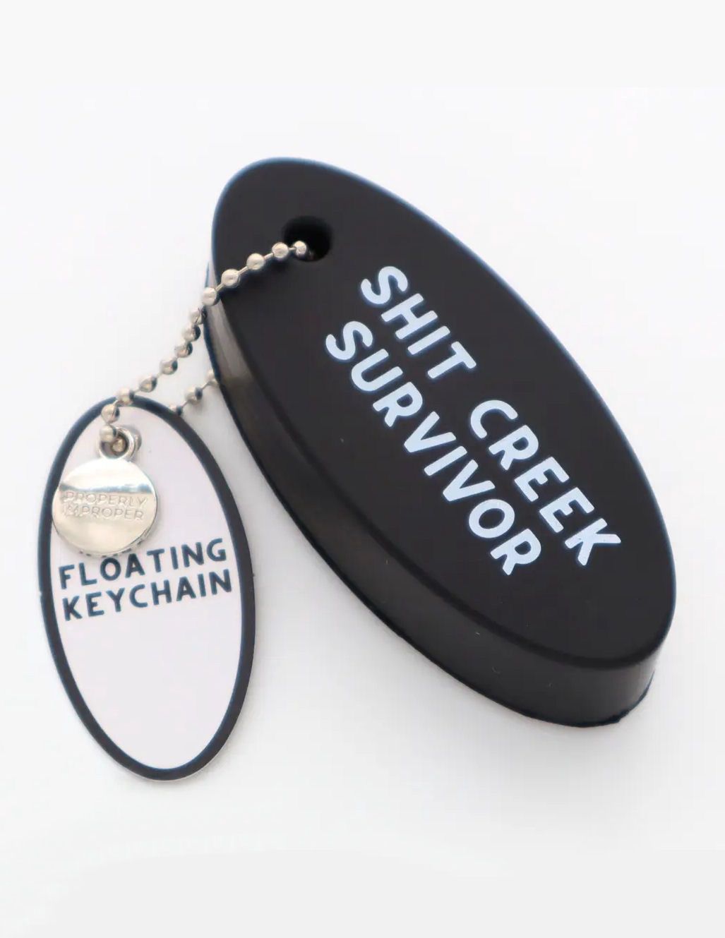 Shit Creek Survivor Float Keychain
