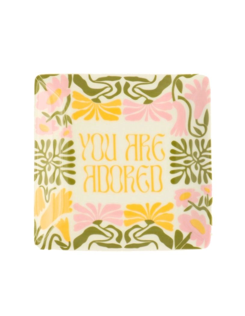You Are Adored Trinket Tray