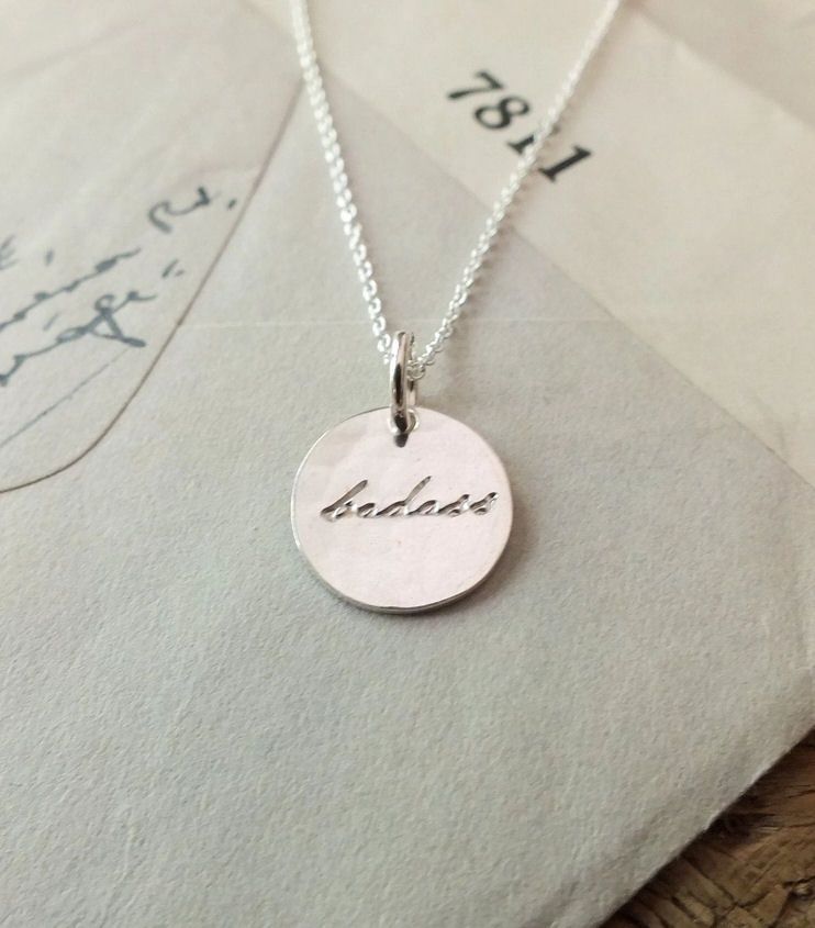 Badass Sterling Silver Necklace