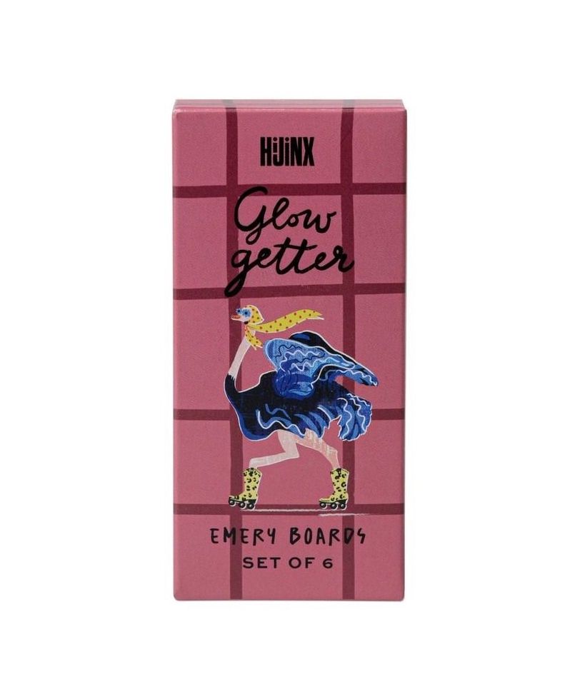 Glow Getter Ostrich Emery Board Set