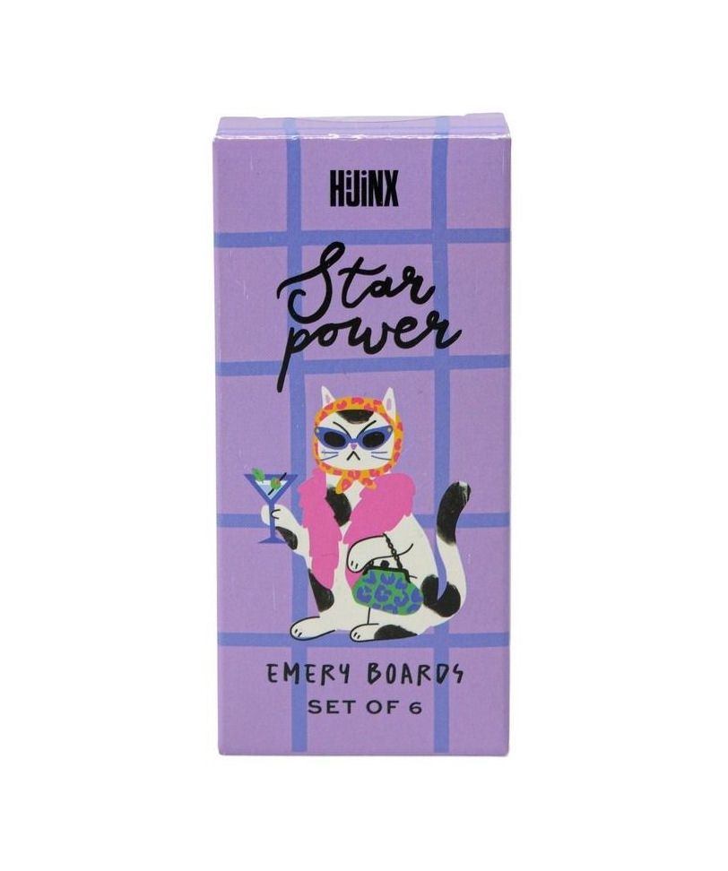 Star Power Cat Emery Board Set