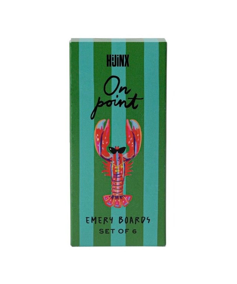 On Point Lobster Emery Board Set