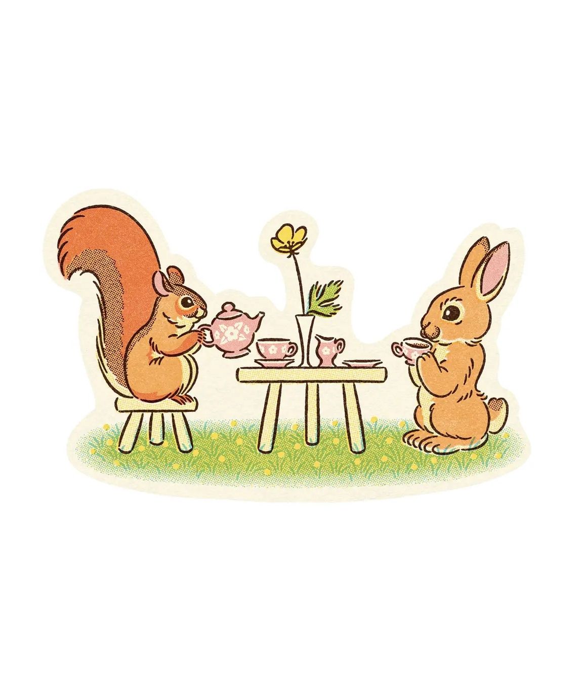 Tea Party Sticker