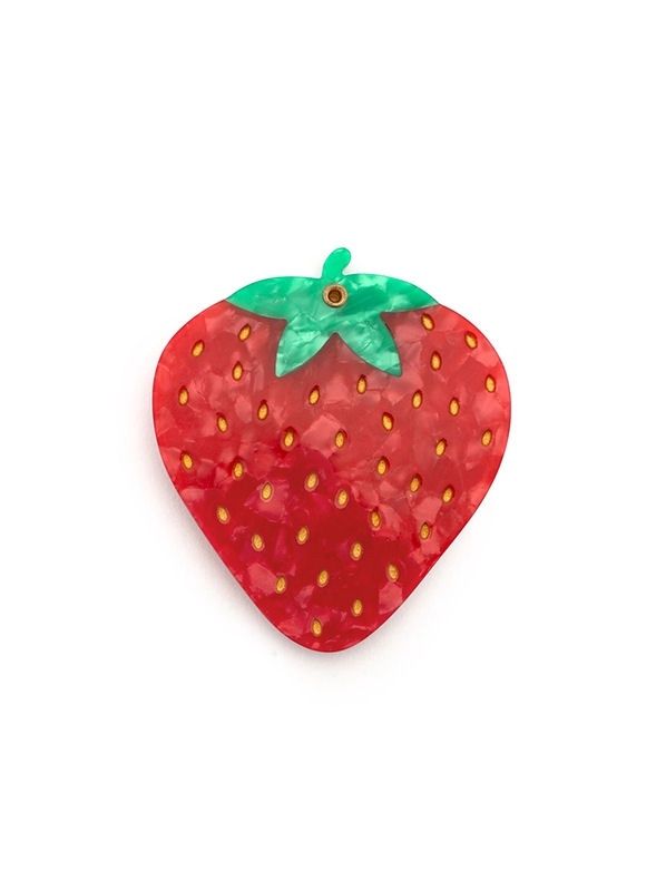 Strawberry Compact Mirror