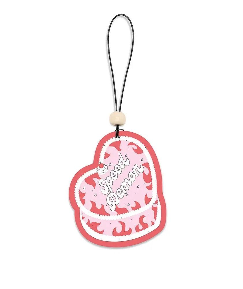 Speed Demon Strawberry Scent Set Of Two Air Fresheners