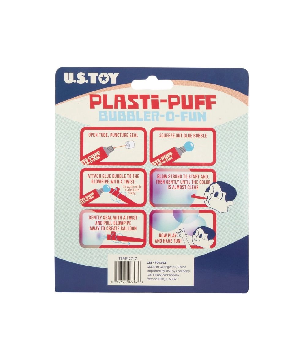 Plasti Puff Bubbler-O-Fun