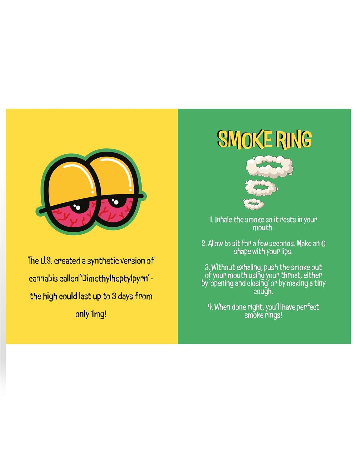 Weed My Lips Hardcover Book