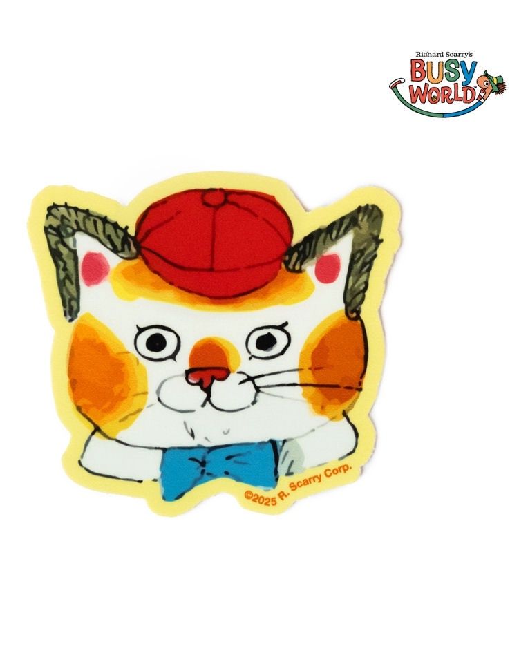 Richard Scarry's Huck Cat Sticker