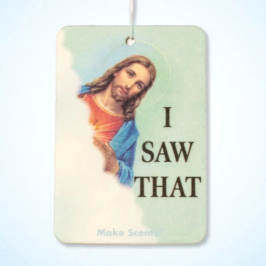 I Saw That Jesus Citrus Cooler Scent Air Freshener