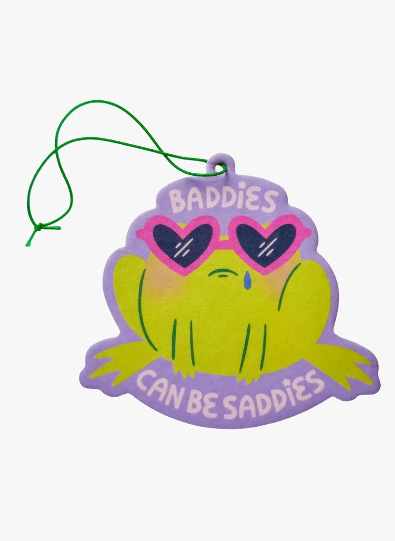 Baddies Can Be Saddies Frog Sweet Melon Scent Air Freshener