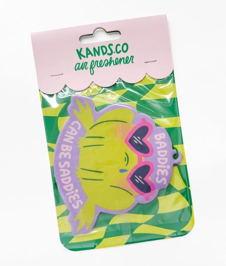 Baddies Can Be Saddies Frog Sweet Melon Scent Air Freshener