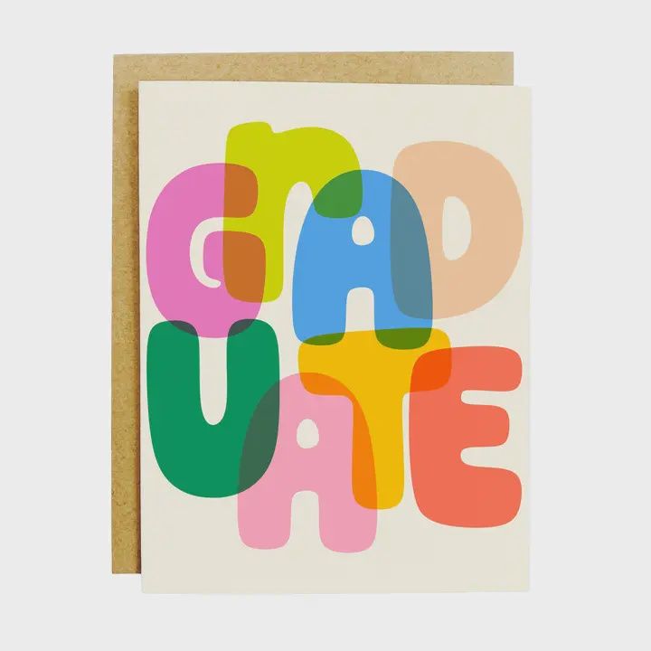 Graduate Rainbow Card