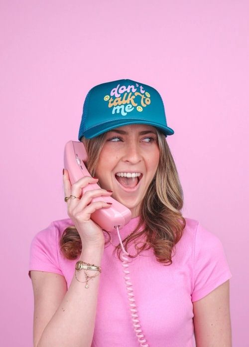 Don't Talk To Me Trucker Hat