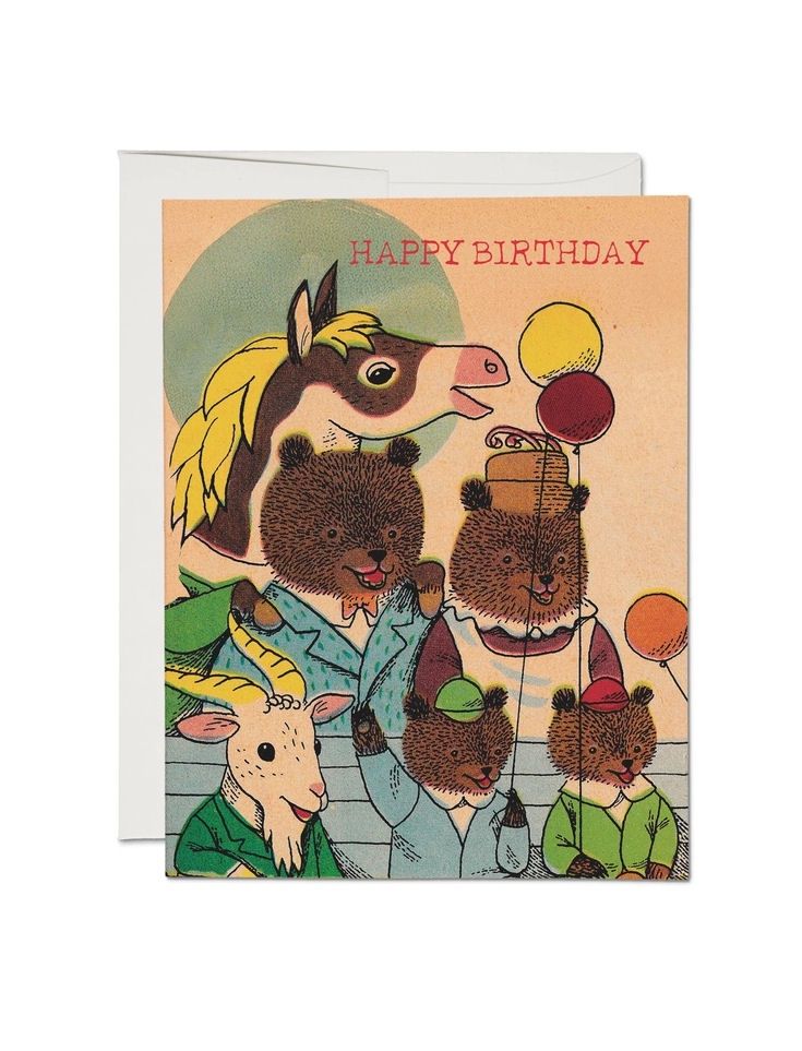 Richard Scarry's Birthday Gang Card