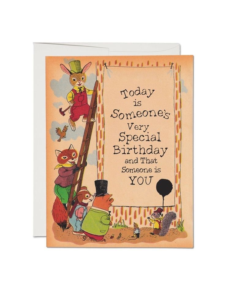 Richard Scarry's Today Is Someone’s Very Special Birthday Card