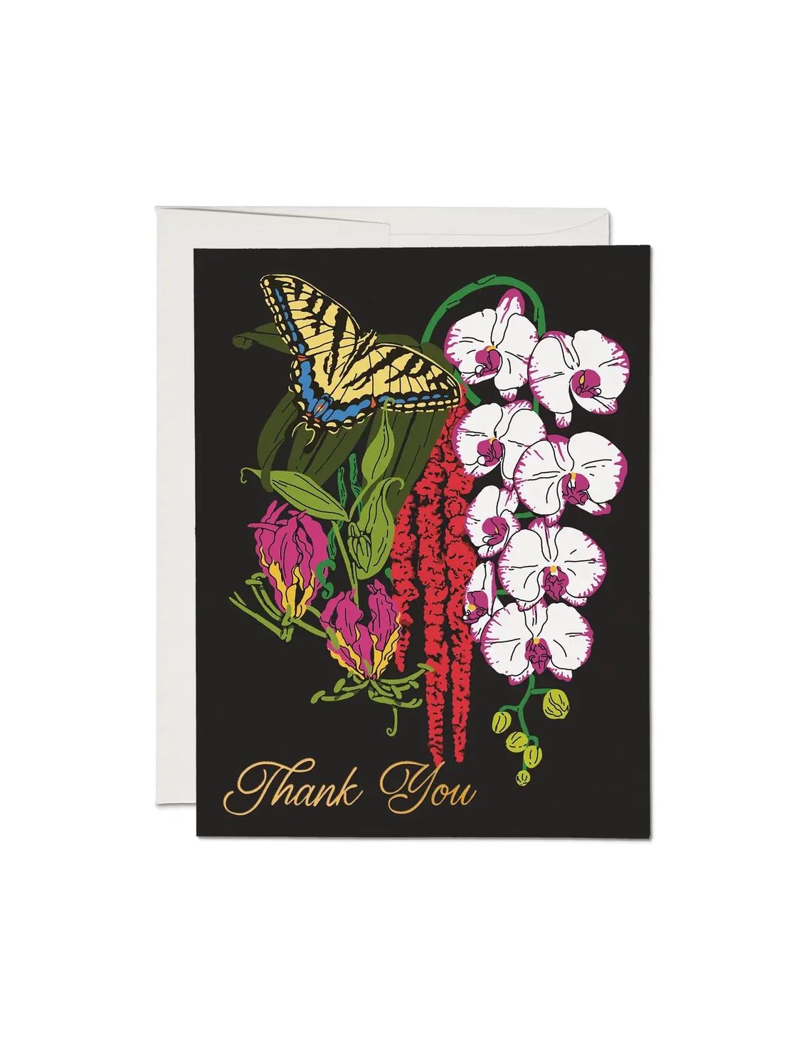 Swallowtail Thank You Card