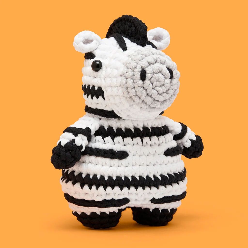 Woobles Jasper The Zebra Crochet Kit