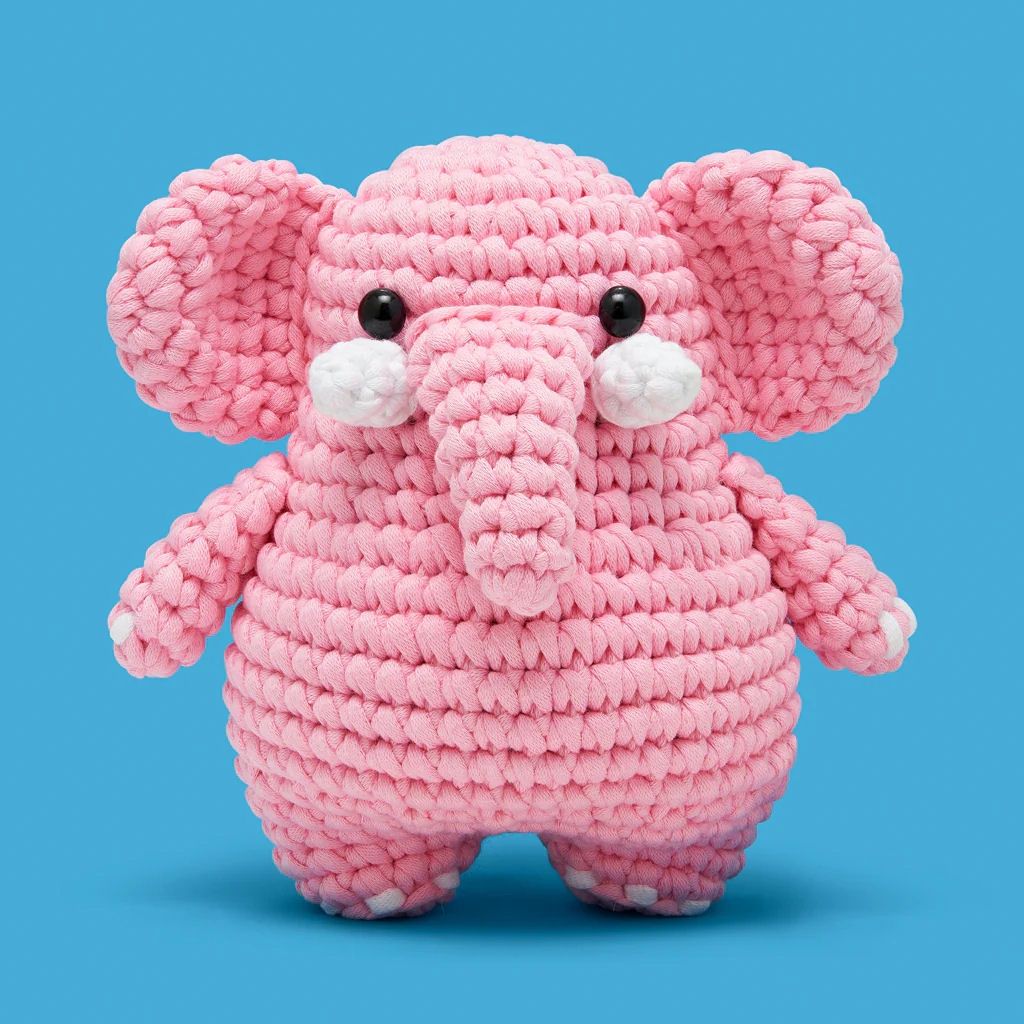 Woobles Lulu The Elephant Crochet Kit