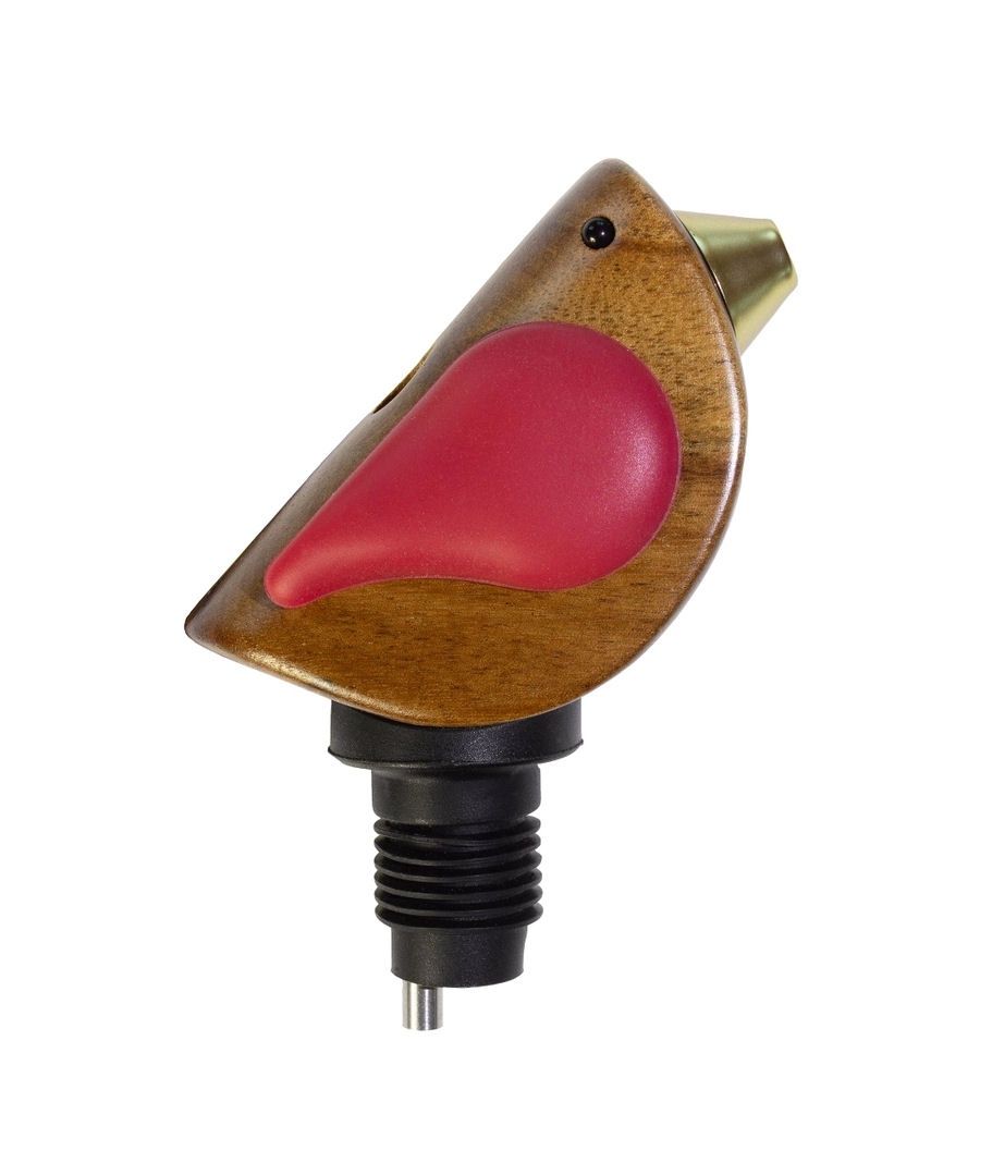 Songbird Red Singing Wine Bottle Pourer