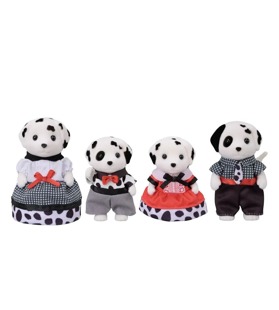 Calico Critters Dalmatian Family