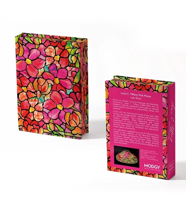 Louis C. Tiffany Peony Light Book