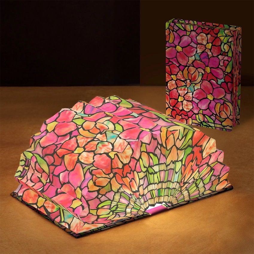 Louis C. Tiffany Peony Light Book