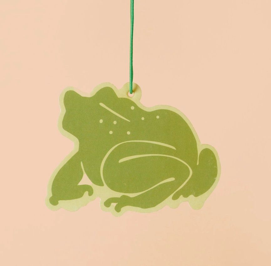 Garden Toad Rain Scent Air Freshener