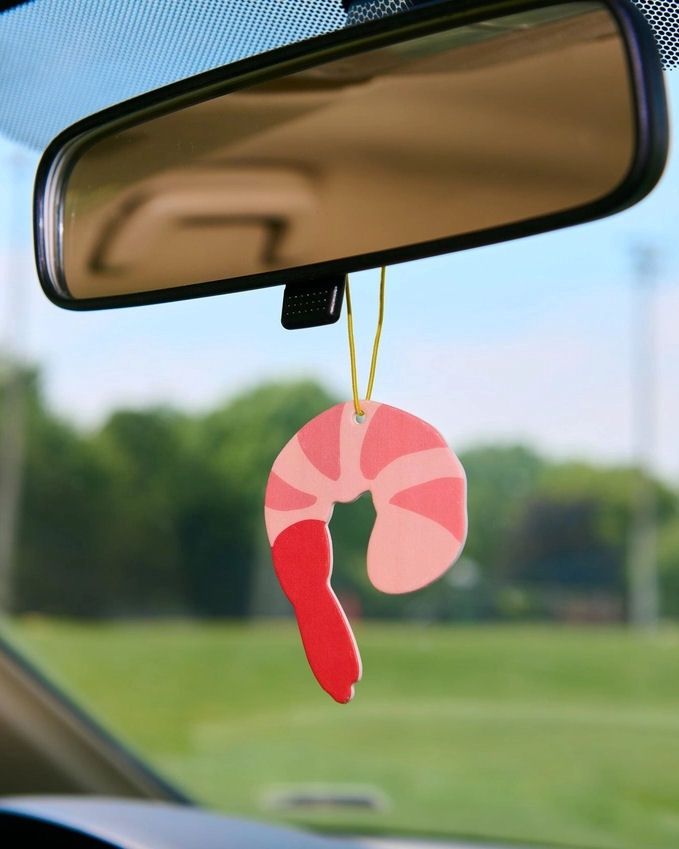 Cocktail Shrimp Orange Scent Air Freshener