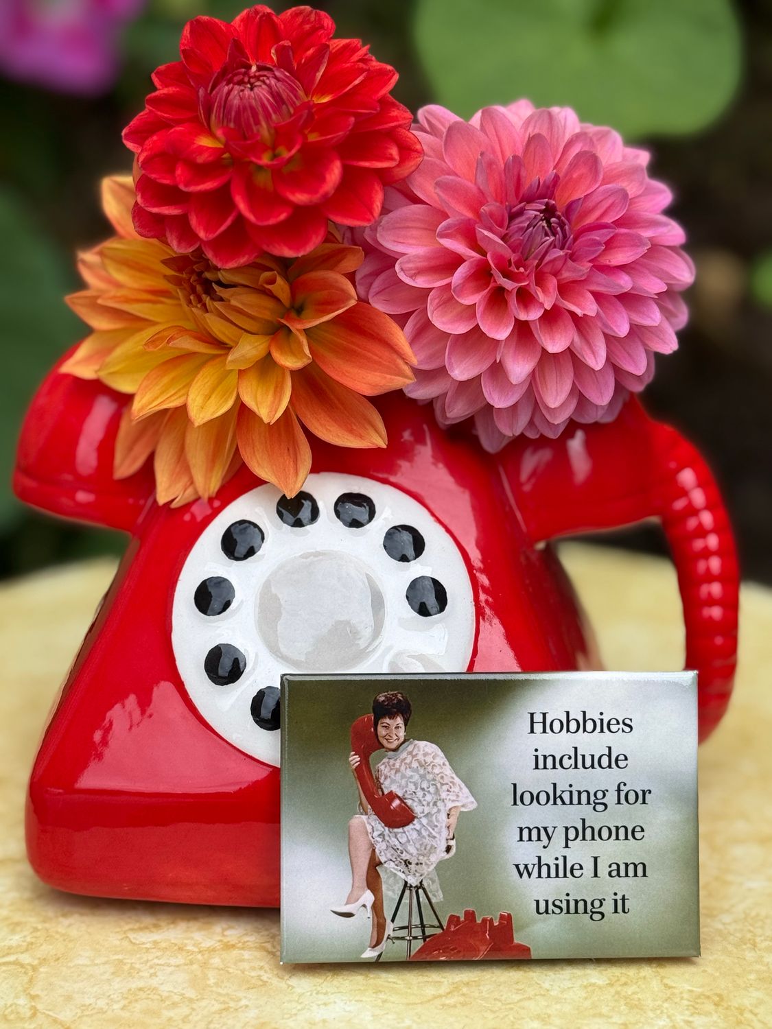 Hobbies Include Looking For My Phone While I Am Using It Magnet