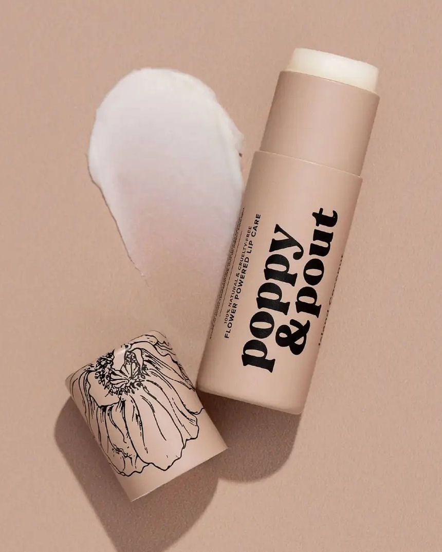 Poppy And Pout Island Coconut Lip Balm