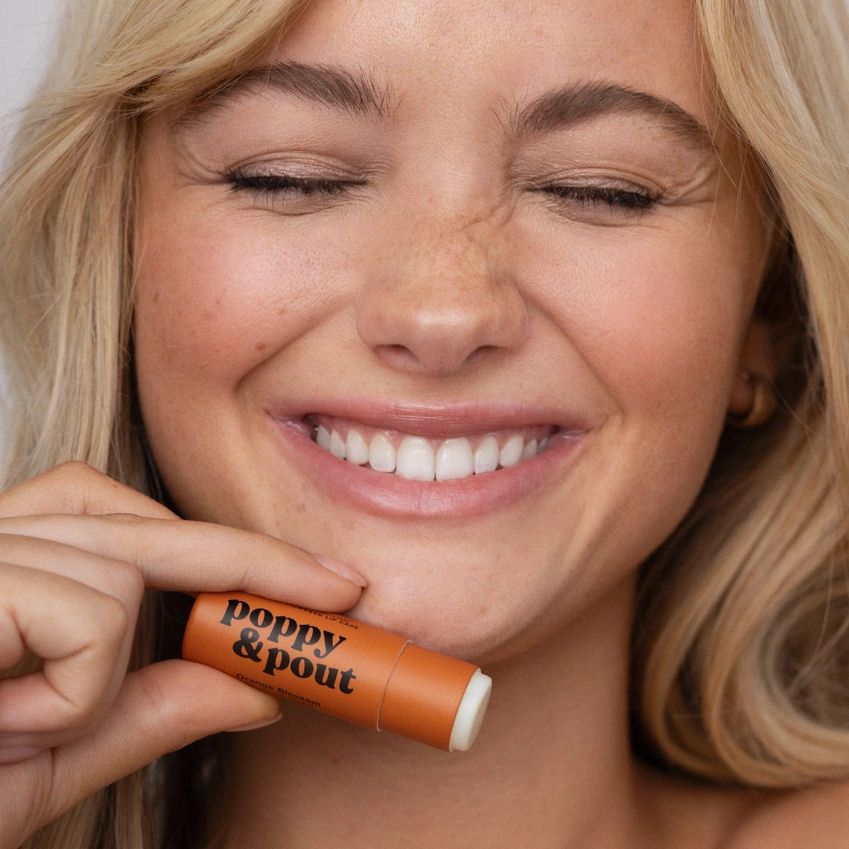 Poppy And Pout Orange Blossom Lip Balm