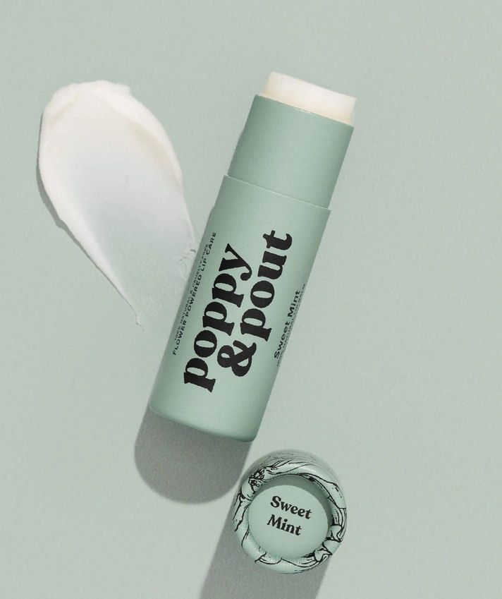Poppy And Pout Sweet Mint Lip Balm
