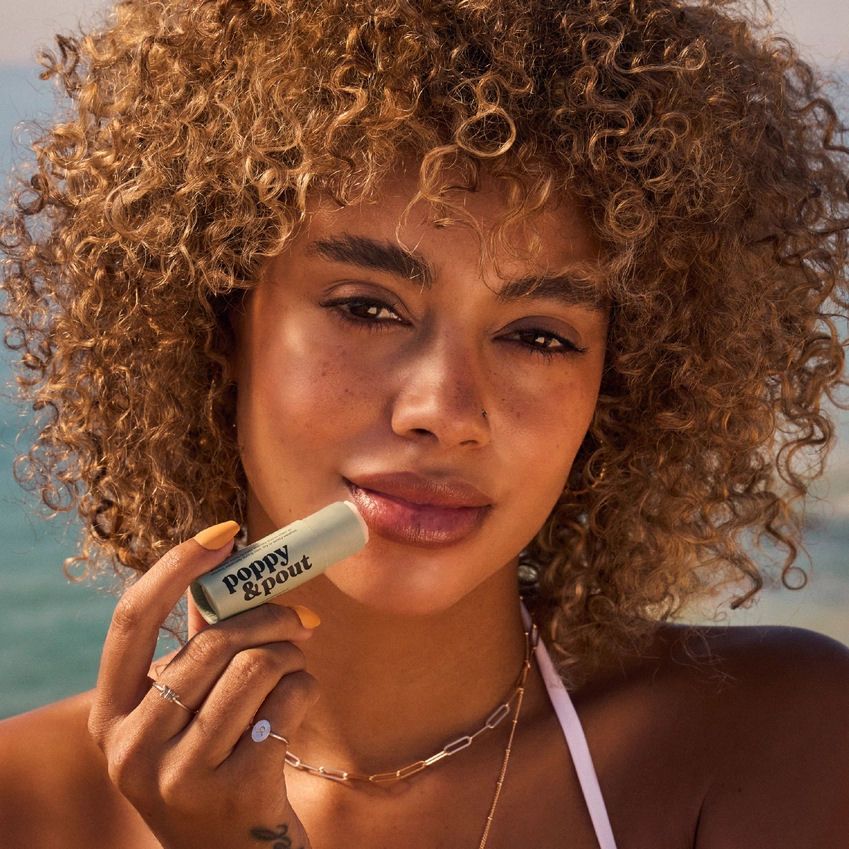 Poppy And Pout Sweet Mint Lip Balm