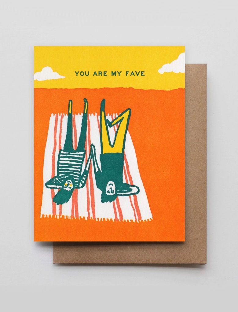 You Are My Fave Card