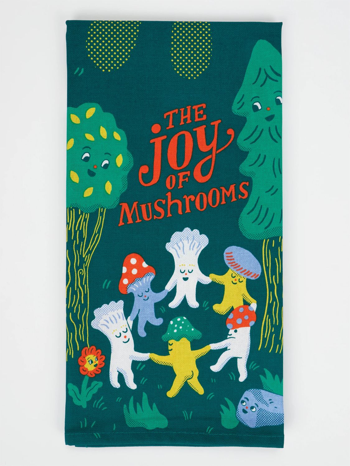 The Joy Of Mushrooms Kitchen Towel