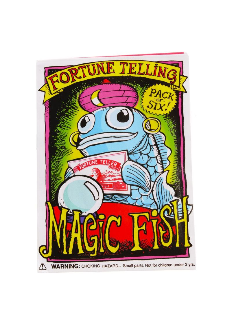 Fortune Telling Magic Fish Pack Of 6
