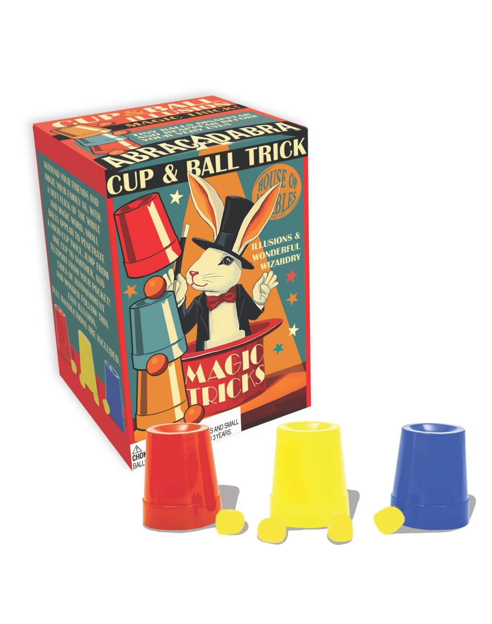 Cup And Ball Magic Tricks Toy